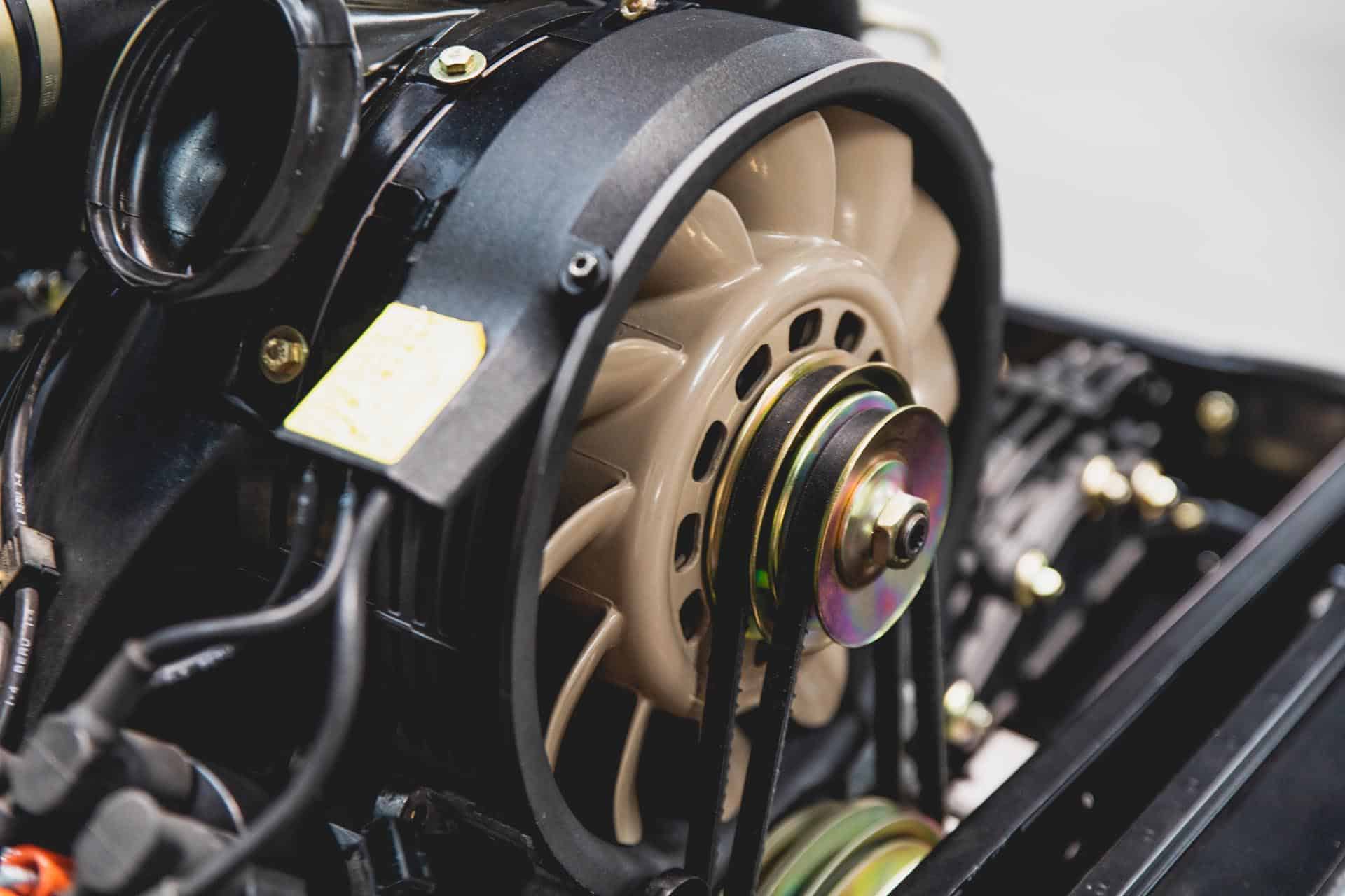 porsche aircooled engine fan