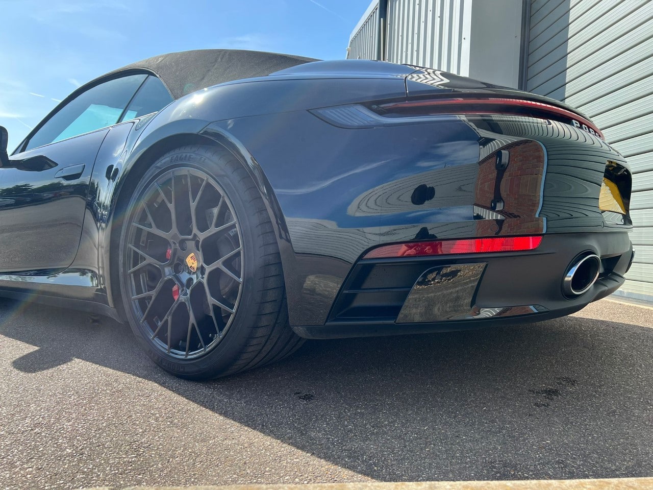 Porsche 992 KW Lowering kit - rear