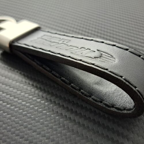 RPM Technik Black Leather Loop Keyring