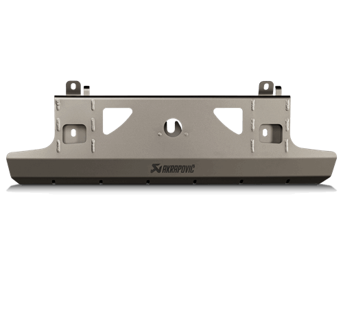 Akrapovic Lip OE Insulation Cover (Titanium) - Porsche 911 Turbo / Turbo S / Cabriolet / Sport Classic (992)