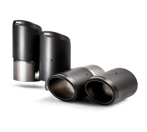 Akrapovic Tail Pipe Set (Carbon) - Porsche Cayenne / E-Hybrid / S / Turbo / GTS / Turbo S E-Hybrid / Coupé (536)