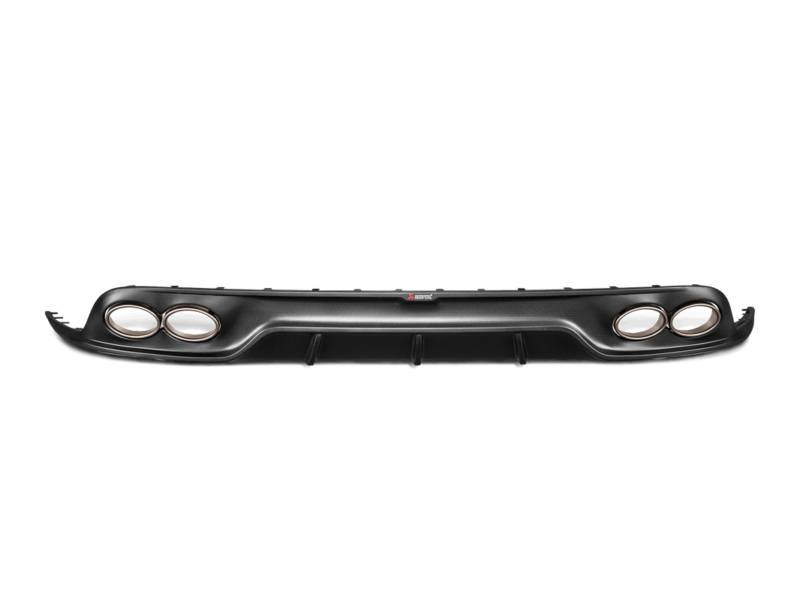 Akrapovic Rear Diffuser (Carbon Fibre - Matte) - Porsche 911 Turbo / Turbo S (991.2)