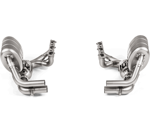 Akrapovic Evolution Header Set (Titanium) - Porsche 911 GT3 / GT3 Touring / GT3 RS (991.1 / 991.2)