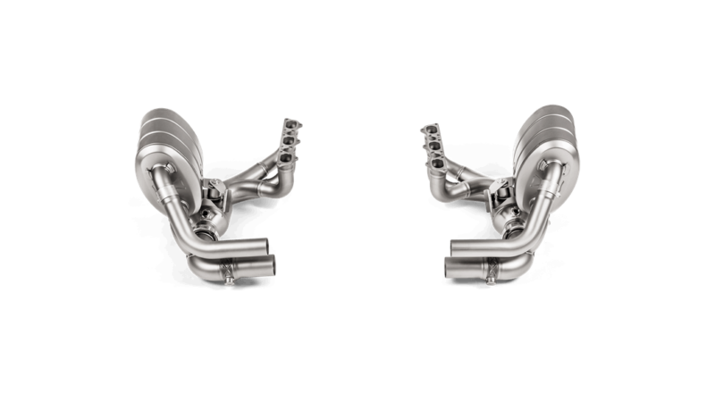 Akrapovic Evolution Header Set (Titanium) - Porsche 911 GT3 RS / Speedster (991.2) OPF/GPF