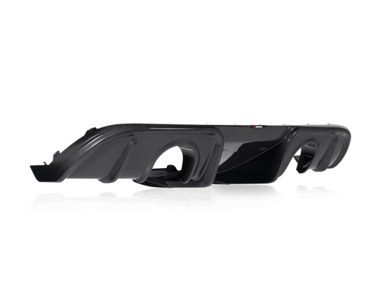 Akrapovic Rear Diffuser (Carbon Fibre - High Gloss) - Porsche 718 Cayman GT4 / Spyder