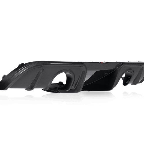 Akrapovic Rear Diffuser (Carbon Fibre - High Gloss) - Porsche 718 Cayman GTS 4.0 / Boxster GTS 4.0