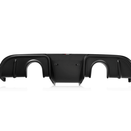 Akrapovic Rear Diffuser (Carbon Fibre - Matte) - Porsche 718 Cayman GTS 4.0 / Boxster GTS 4.0