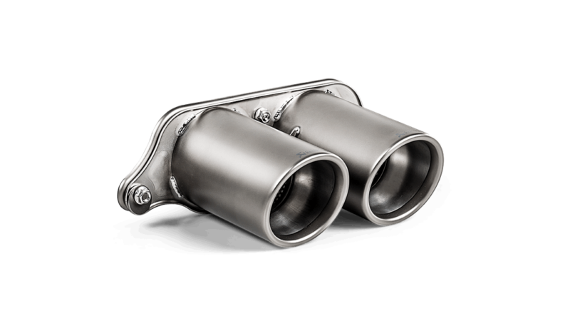 Akrapovic Tail Pipe Set (Titanium) - Porsche 911 GT3 / GT3 RS / Speedster (991.1 / 991.2)